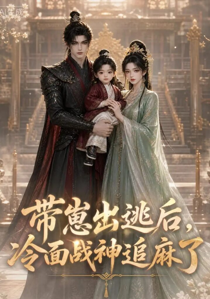 带崽出逃后,冷面战神追麻了