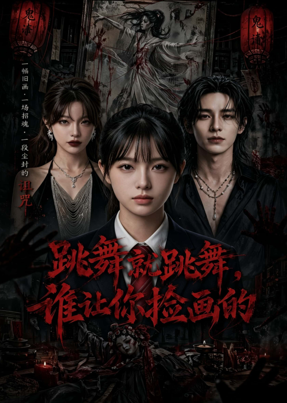 跳舞就跳舞,谁让你捡画的