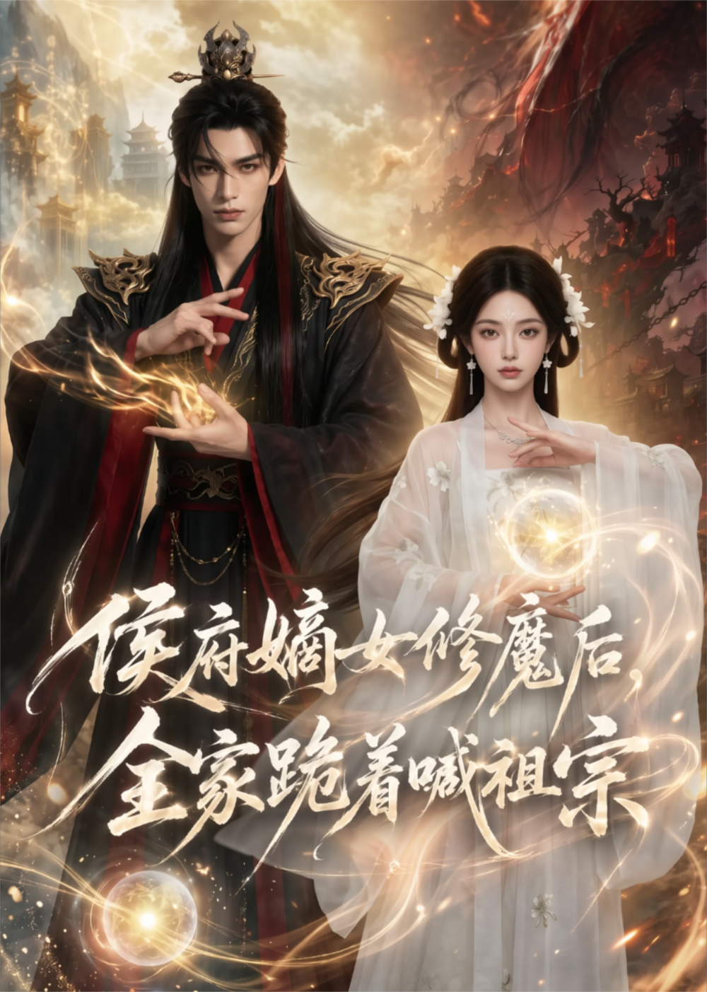 侯府嫡女修魔后，全家跪着喊祖宗