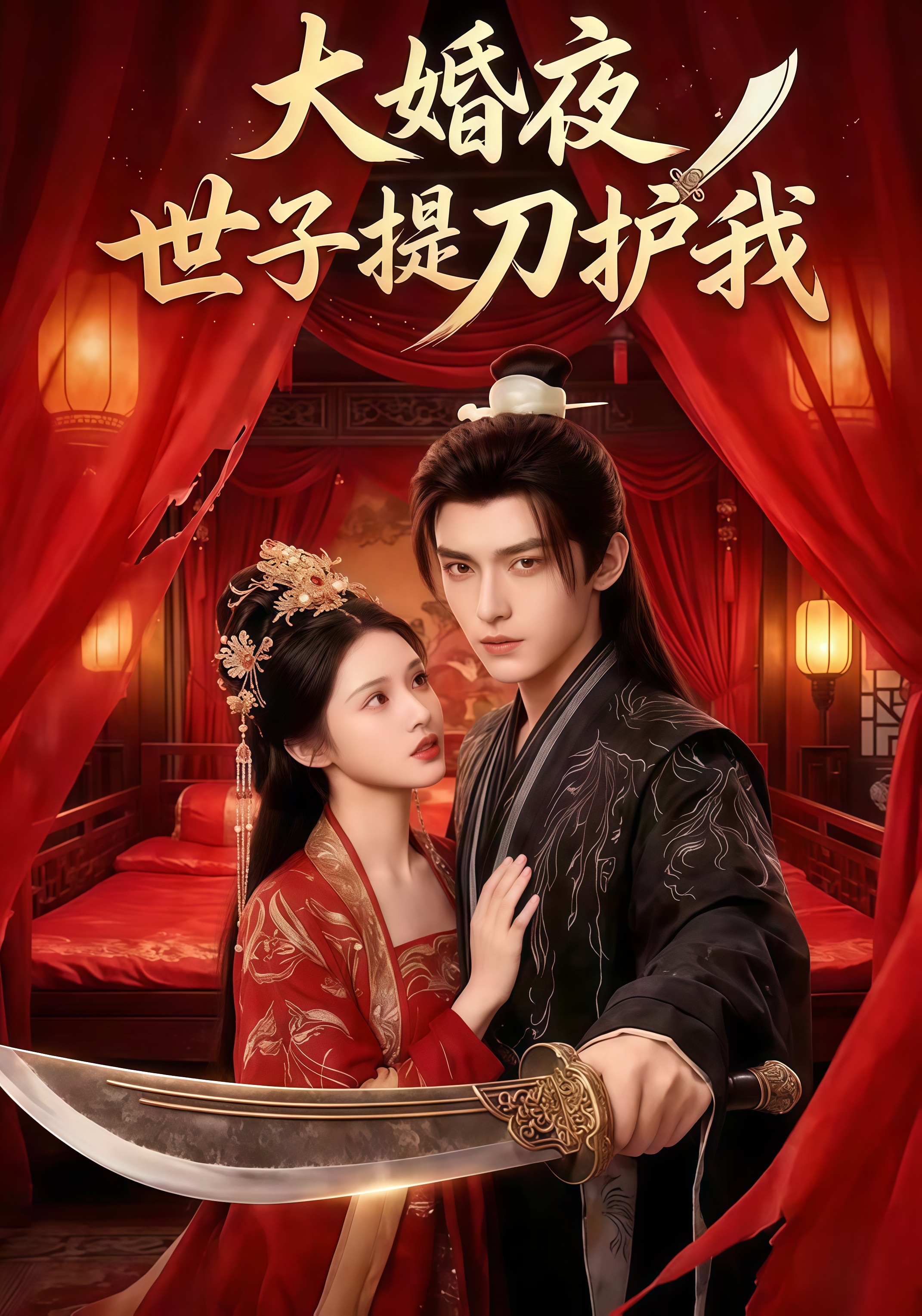 大婚夜,世子提刀护我