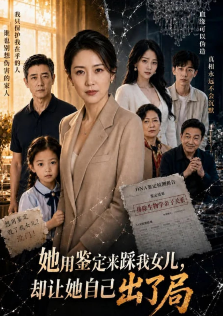 她用鉴定来踩我女儿,却让她自己出了局