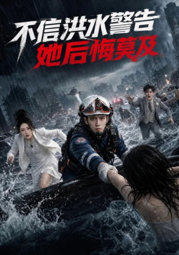 不信洪水警告，她后悔莫及