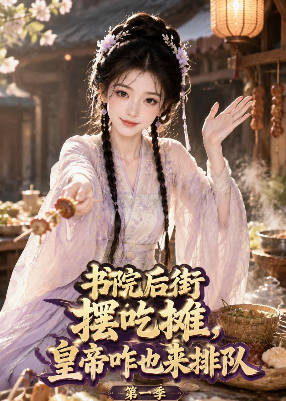 书院后街摆摊吃摊,皇帝咋也来排队第一季