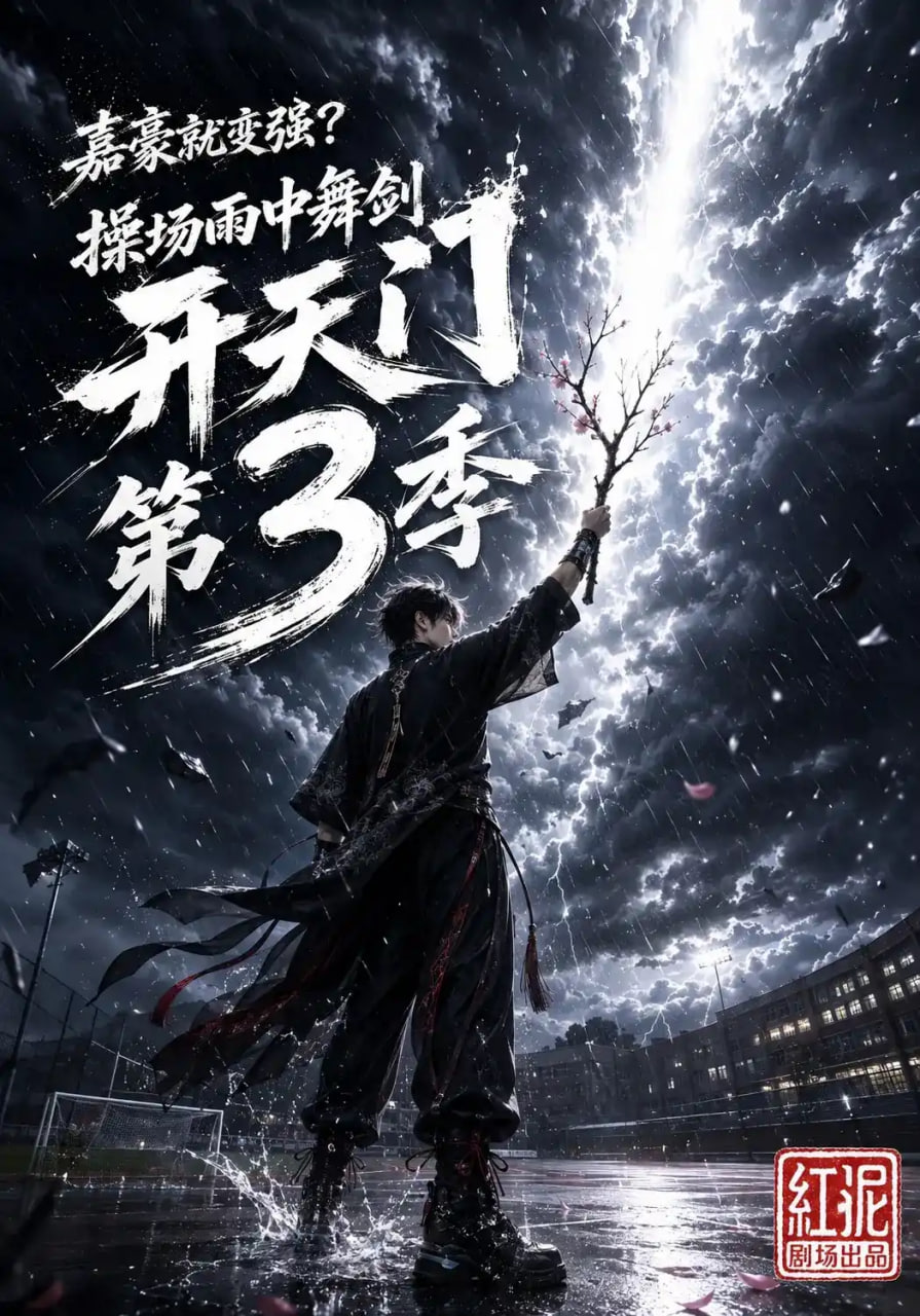 嘉豪就变强？操场雨中舞剑开天门第三季
